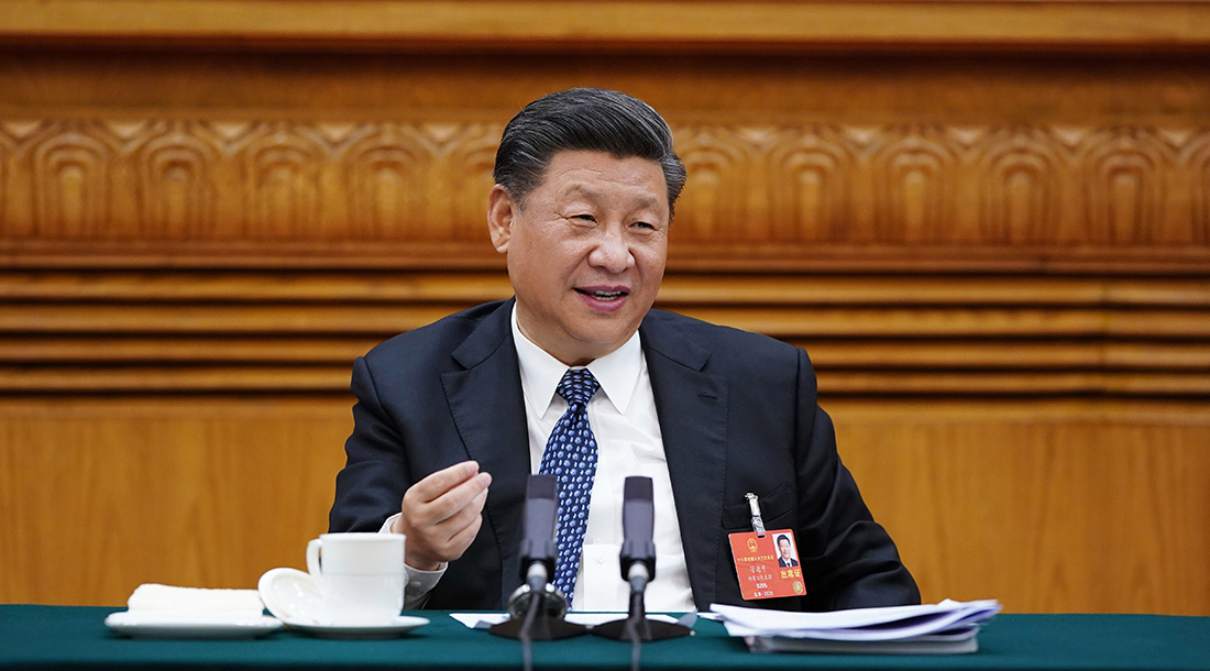 习近平参加湖北代表团审议 