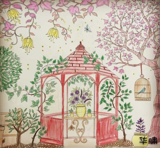 梦幻花园(绘画)