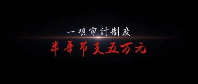党史里的审计故事：一项审计制度，半年节支五万元