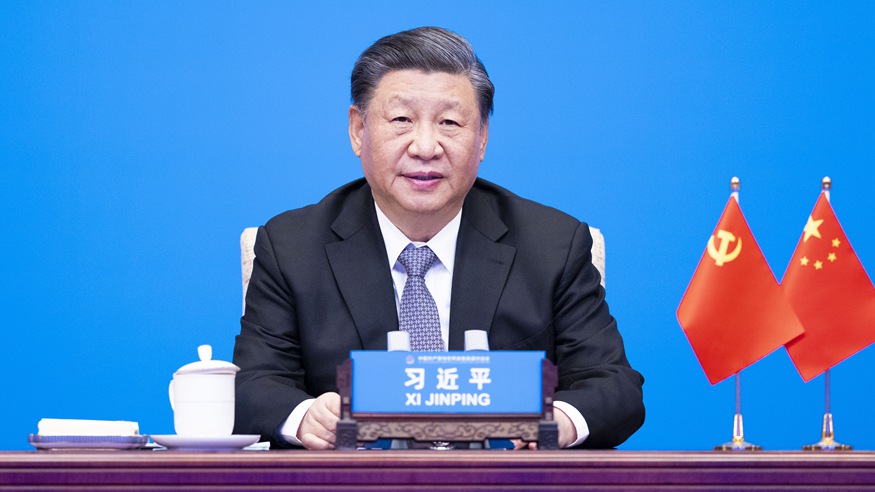 习近平出席中国共产党与世界政党高层对话会并发表主旨讲话 