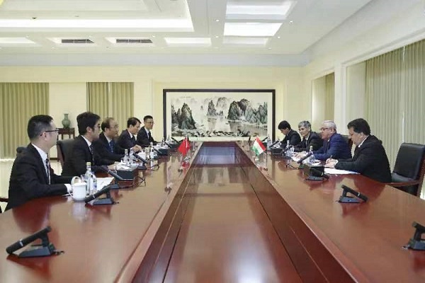 侯凯会见塔吉克斯坦审计院院长卡拉洪