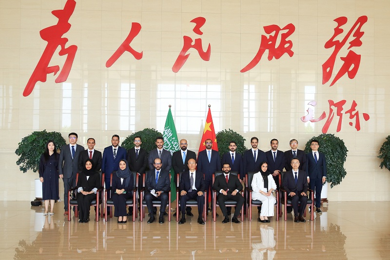 侯凯会见沙特审计院青年交流团