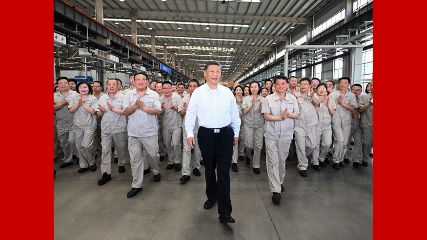 习近平：坚定信心推动高质量发展高效能治理 奋力谱写中...